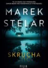 okładka książki, noc, dom na skraju lasu, nad wodą, u góry napis: Marek Stelar, Skrucha